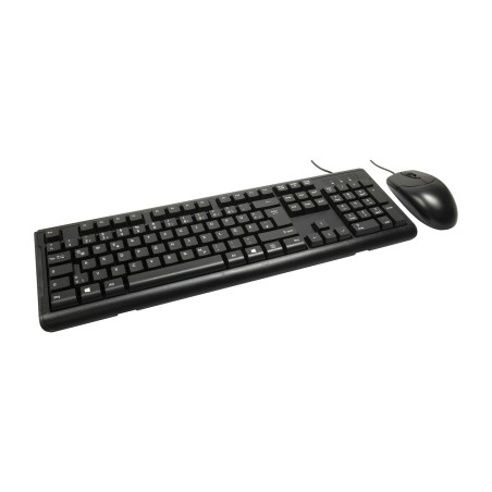pack de teclado y ratón con cable kb-102de-qwertz