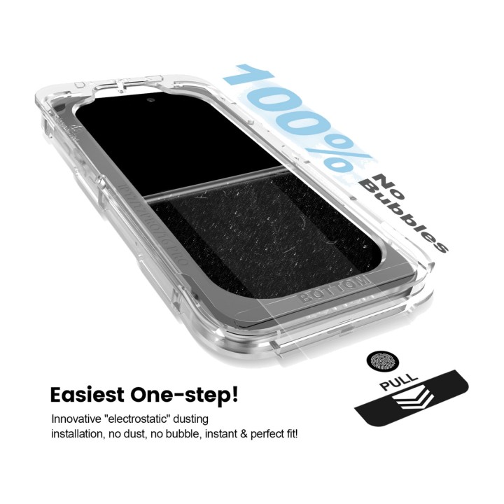 NEVOX Protection d’écran en verre trempé pour téléphone