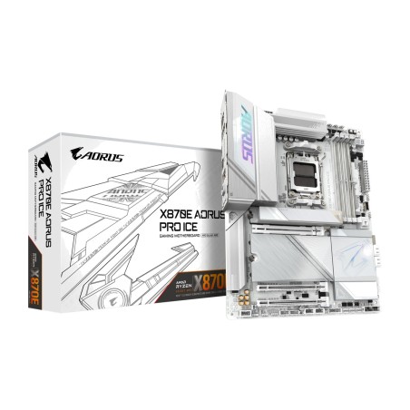 atx-mainboard für amd x870e aorus pro ice am5