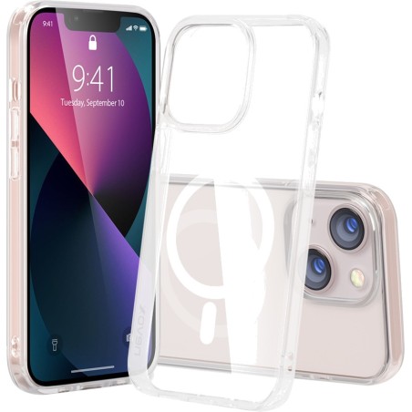 funda antigolpes magnética con esquinas reforzadas para móvil styleshell-shockflex-iphone-16 plus 6,7"-magsafe