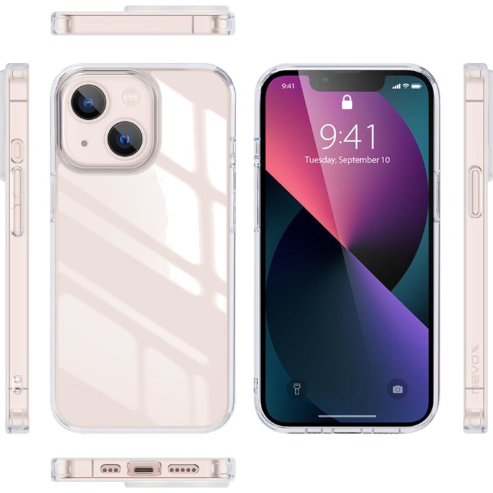 NEVOX Funda antigolpes con esquinas reforzadas para móvil STYLESHELL-SHOCKFLEX-IPHONE-16 PLUS 6,7" 100075976