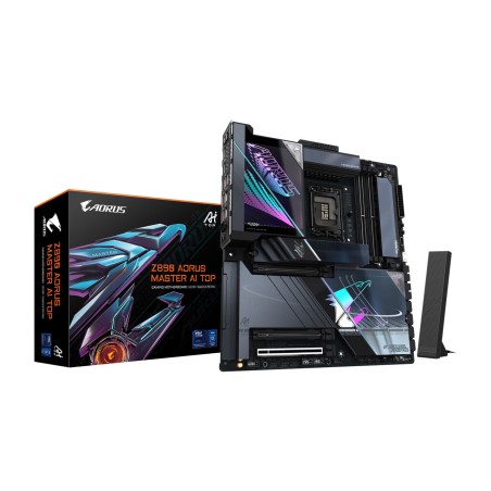 e-atx motherboard for intel z890 aorus master ai top lga1851