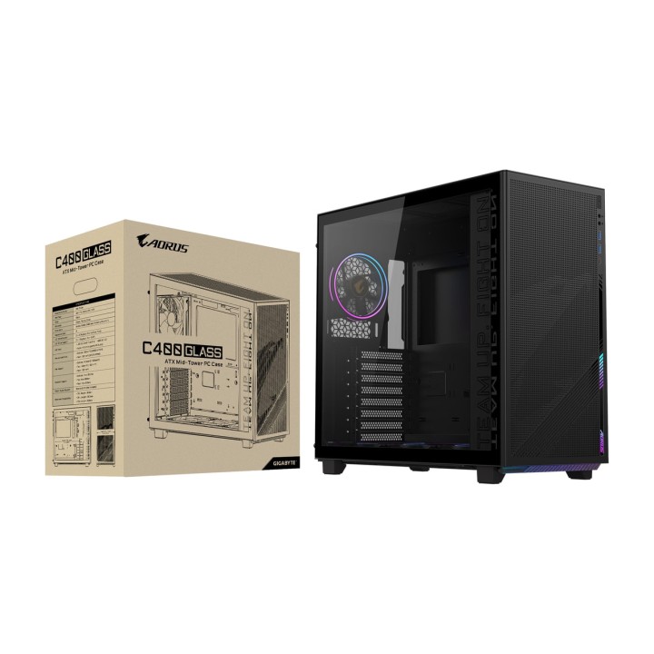GIGABYTE Midi-Tower-PC-Gehäuse C400 100082349