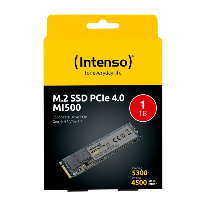 INTENSO SSD interne M.2 NVMe PCIe 4.0 MI500 1TB 100052959