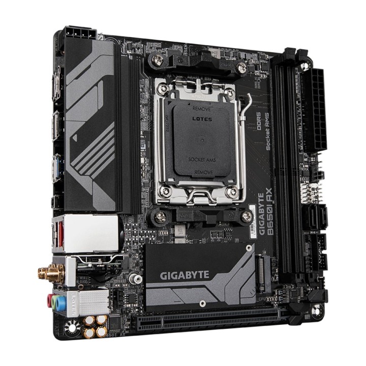 GIGABYTE Carte mère Mini-ITX pour AMD B650I AX AM5 100046466