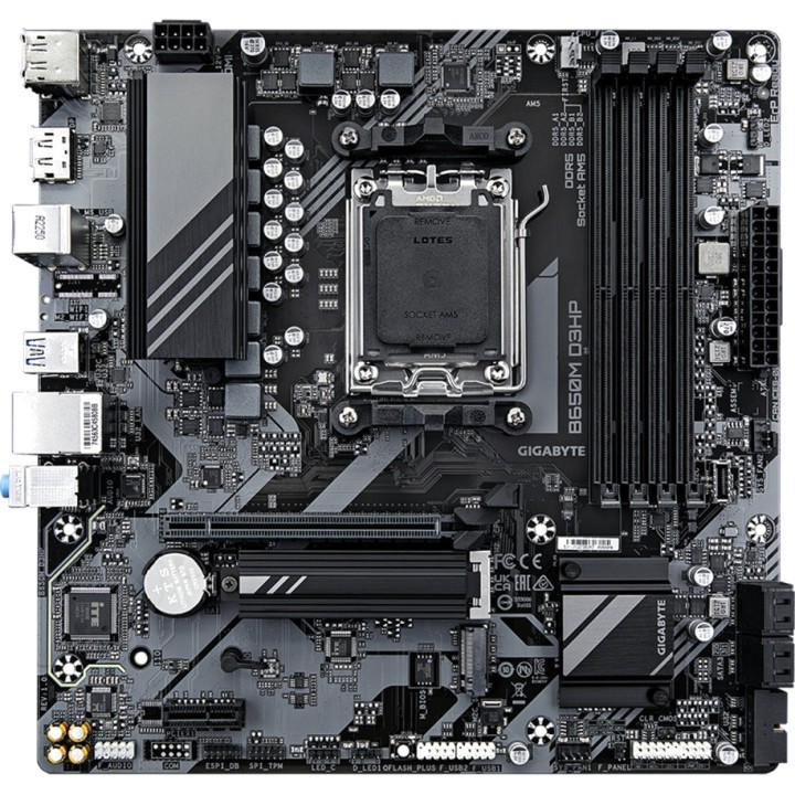 GIGABYTE Carte mère micro ATX pour AMD B650M D3HP AM5