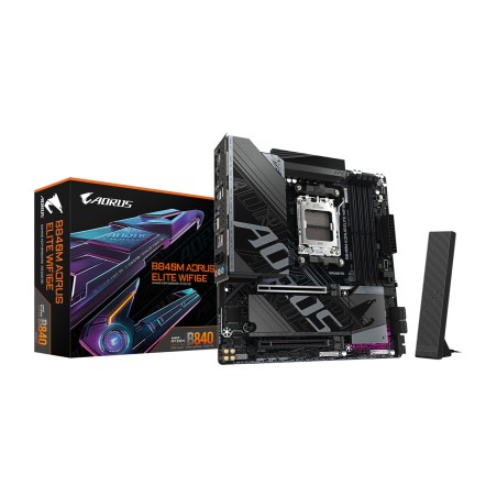 micro atx motherboard for amd b840m aorus elite wifi6e am5