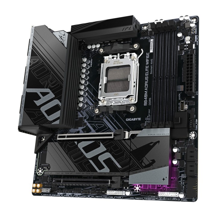 GIGABYTE Micro ATX motherboard for AMD B840M AORUS ELITE