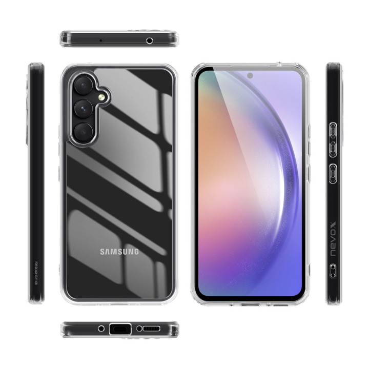 NEVOX Coque antichoc pour téléphone avec coins renforcés
