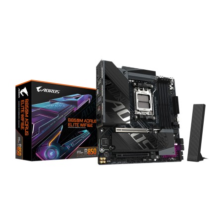 placa base micro atx para amd b850m aorus elite wifi6e am5