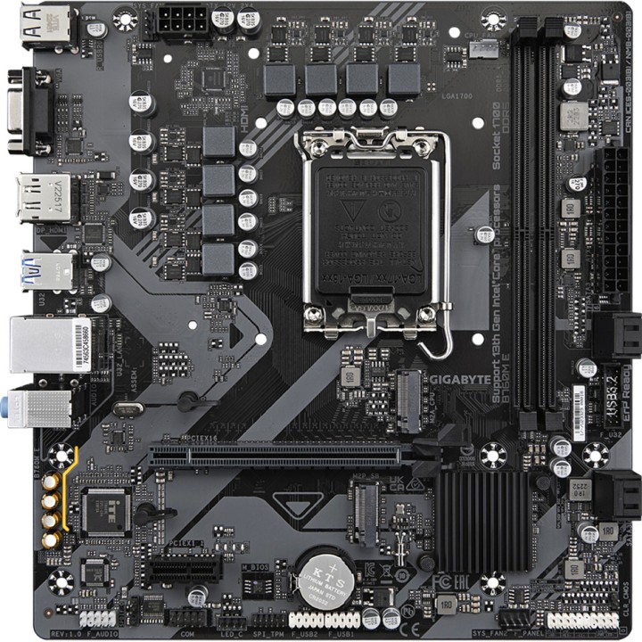 GIGABYTE Placa base micro ATX para Intel B760M LGA1700 100125494