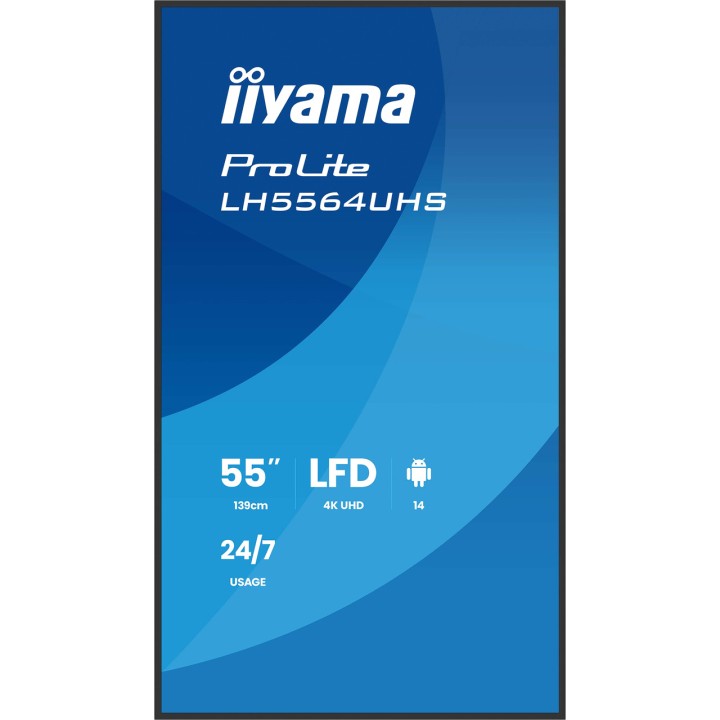 IIYAMA Digital signage display with Android PROLITE- 55" 4K