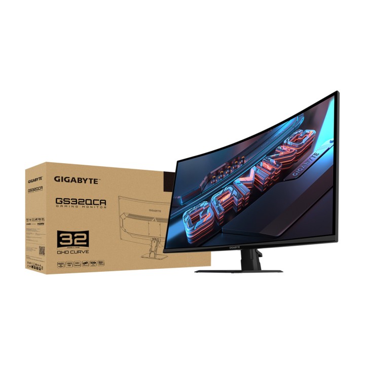 GIGABYTE Curved gaming monitor GS32QCA 31,5" QHD 180HZ