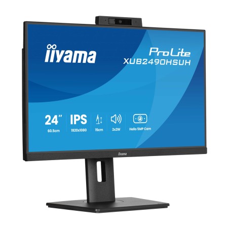monitor ips con pie regulable en altura prolite- 23,8" full hd