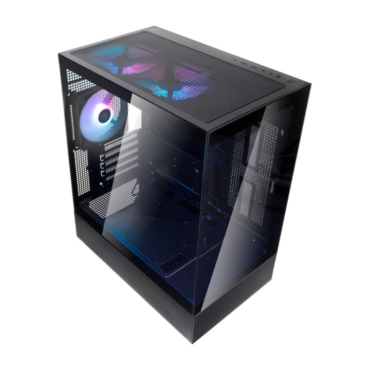 SILVERSTONE Boîtier PC mini-tour avec fenêtre LUCID 04