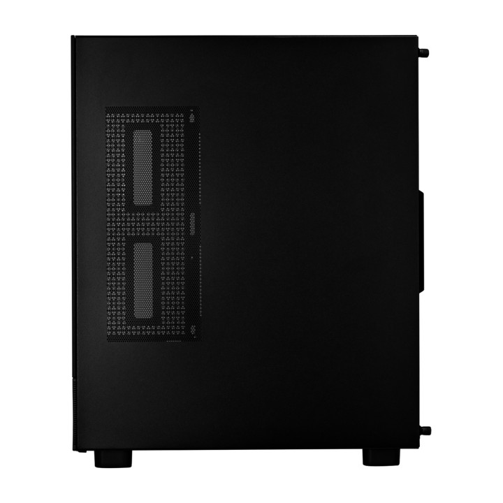 SILVERSTONE Caja de PC minitorre con ventana LUCID 04