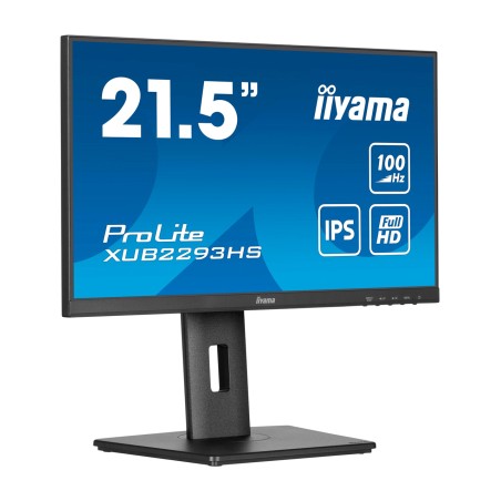 écran ips avec pied réglable en hauteur prolite- 21,5" full hd