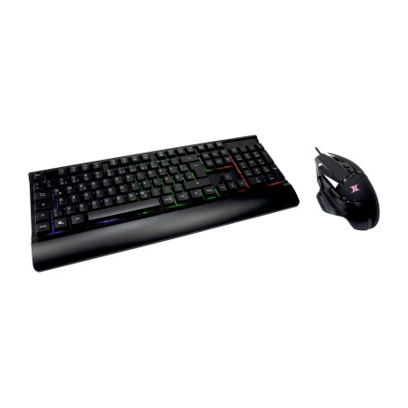 gaming keyboard and mouse set kc-3000-qwertz-rgb
