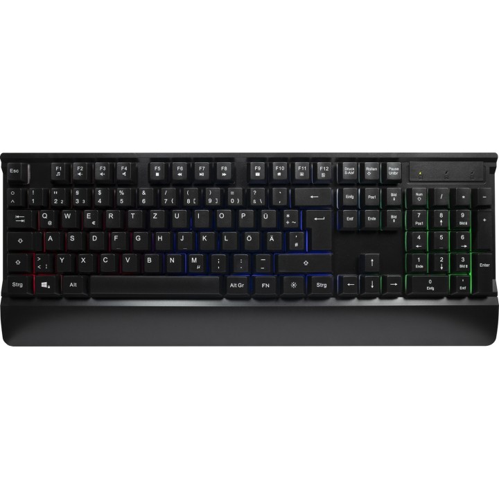 INTER-TECH Gaming keyboard and mouse set KC-3000-QWERTZ-RGB