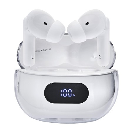 auriculares intrauditivos inalámbricos con micrófono y cancelación de ruido buds plus