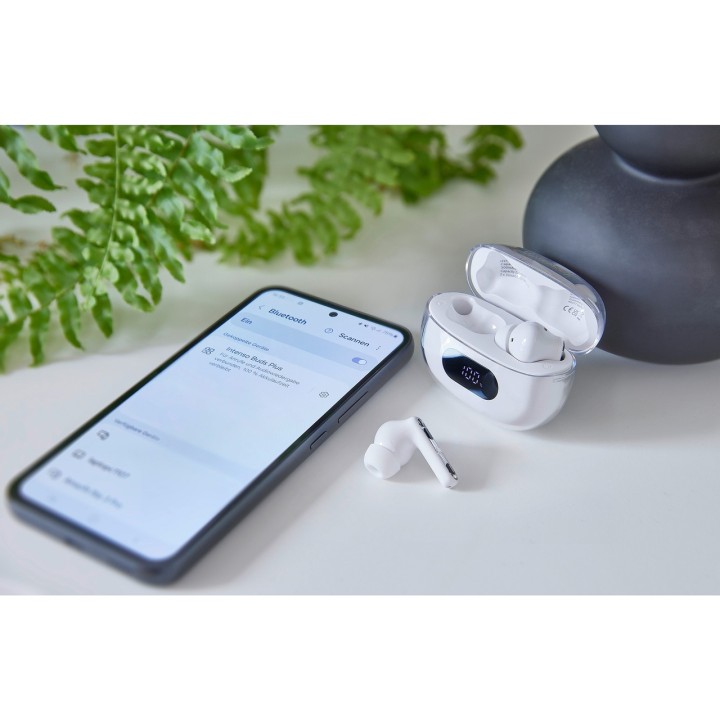 INTENSO Auriculares intrauditivos inalámbricos con micrófono y cancelación de ruido BUDS PLUS 100066273VAR