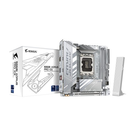 placa base mini-itx para intel b860i aorus pro ice lga1851