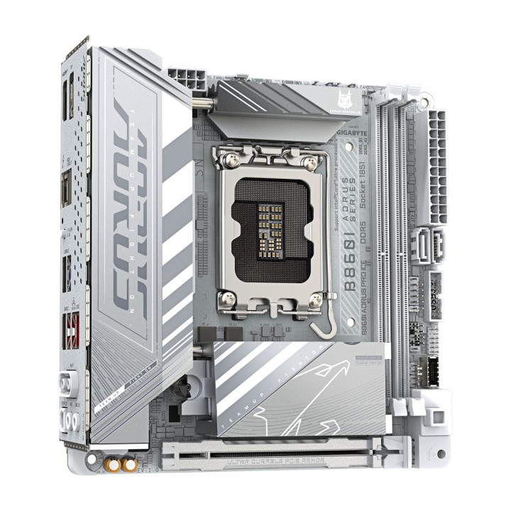 GIGABYTE Scheda madre Mini-ITX per Intel B860I AORUS PRO ICE