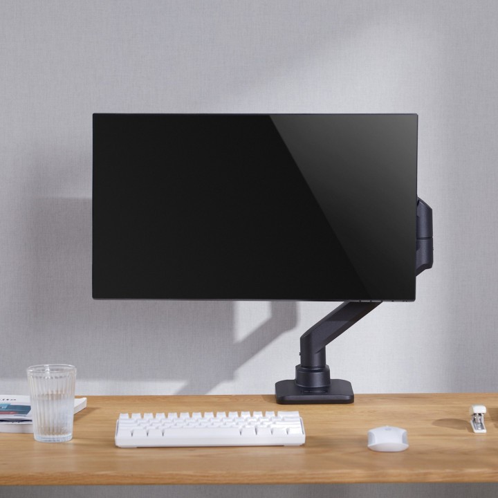 SILVERSTONE Brazo de monitor para mesa con muelle gas 17-49" 20KG 100100919