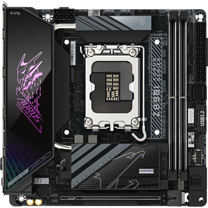 GIGABYTE Placa base Mini-ITX para Intel Z890I AORUS ULTRA LGA1851 100082514
