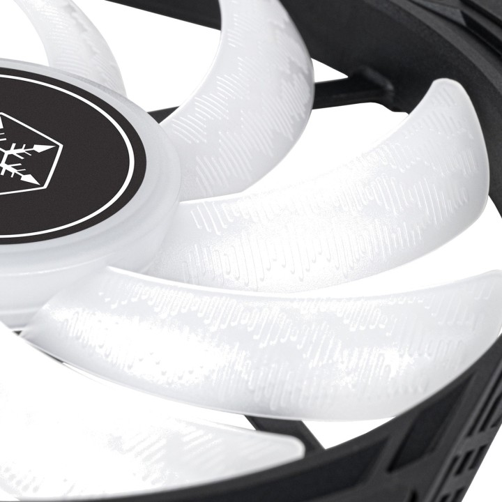 SILVERSTONE Slim PC case fan AIR-SLIMMER SST-AS140B-ARGB