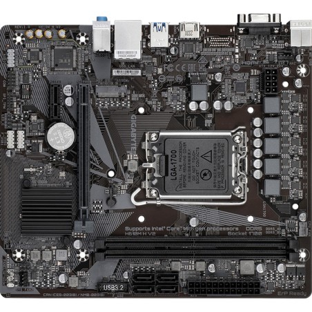 scheda madre micro atx per intel h610m h v2 lga1700