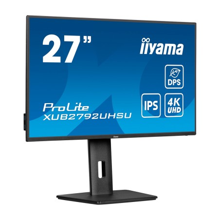 ips-monitor mit höhenverstellbarem standfuß prolite- 27" 4k uhd