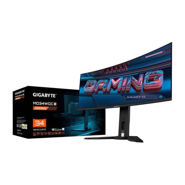 GIGABYTE Moniteur gaming incurvé MO34WQC2 34" WQHD-OLED