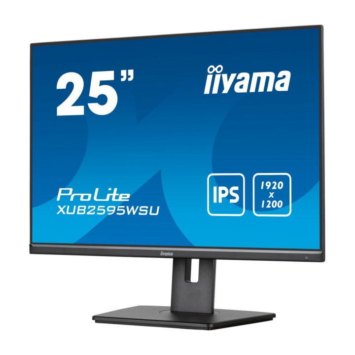 IIYAMA Monitor IPS con pie regulable en altura PROLITE- 25"