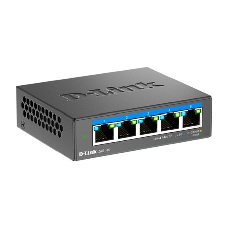 switch multigigabit non manageable à 5 ports dms-105 2,5g