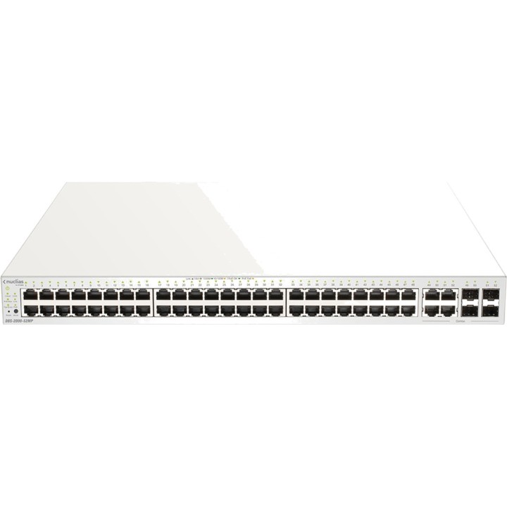 D-LINK Cloud-verwalteter PoE-Switch mit 52 Ports NUCLIAS