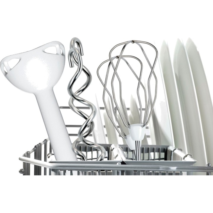 BOSCH Batidora de varillas con ganchos amasadores y pie batidor MFQ36440 450W 1333889