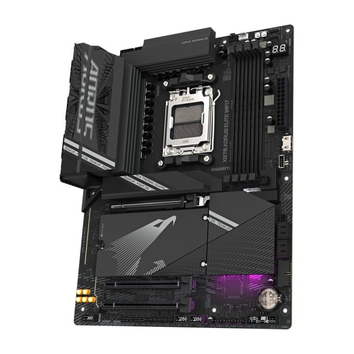 GIGABYTE ATX motherboard for AMD X870 AORUS ELITE WIFI7 AM5