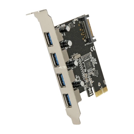 tarjeta pcie con 4 puertos usb-a 3.0 vli x1 89297