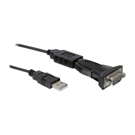 cable adaptador usb a serie rs232 db9 0,8m