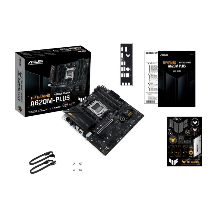 ASUS Carte mère micro ATX pour AMD TUF-GAMING A620M-PLUS AM5