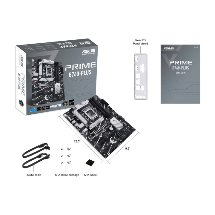 ASUS ATX-Mainboard für Intel PRIME B760-PLUS LGA1700 DDR5