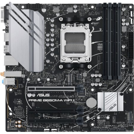 scheda madre micro atx per amd prime b650m-a-wifi ii am5