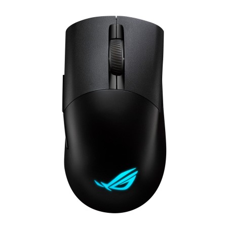 ratón gaming inalámbrico ergonómico rog keris wireless-aimpoint 36000dpi