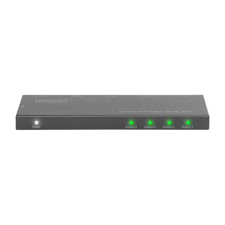 DIGITUS Splitter HDMI ultrasottile a 4 uscite 1X4 4K 60HZ