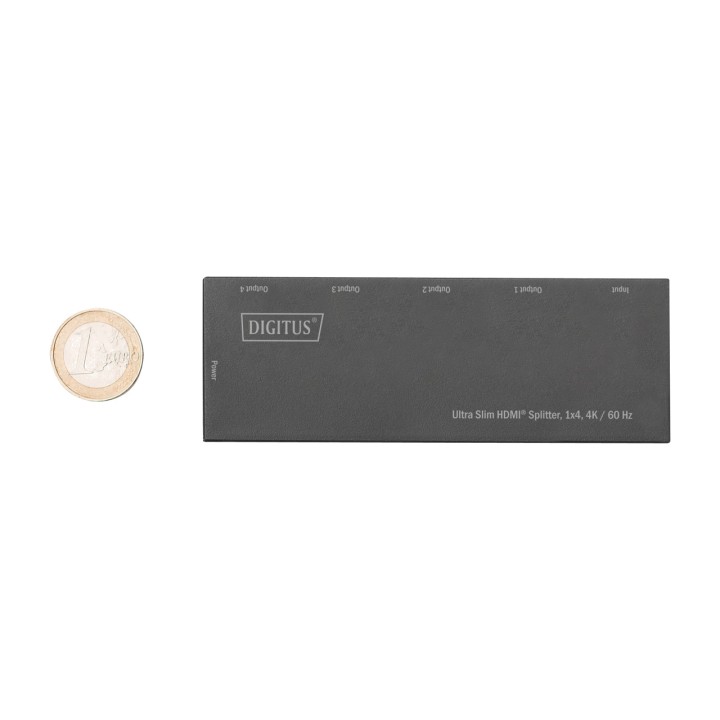 DIGITUS Splitter HDMI ultrasottile a 4 uscite 1X4 4K 60HZ