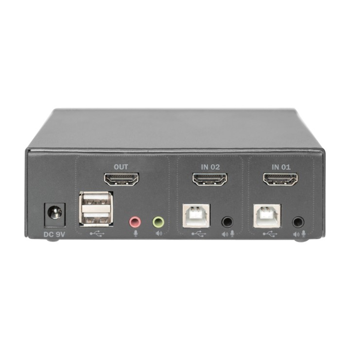 DIGITUS Switch KVM HDMI a 2 porte 4K 1812340