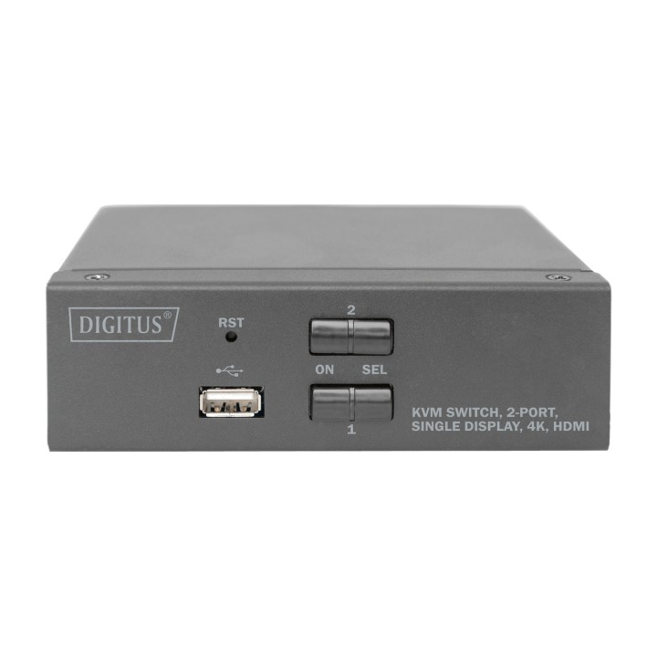 DIGITUS Switch KVM HDMI a 2 porte 4K 1812340