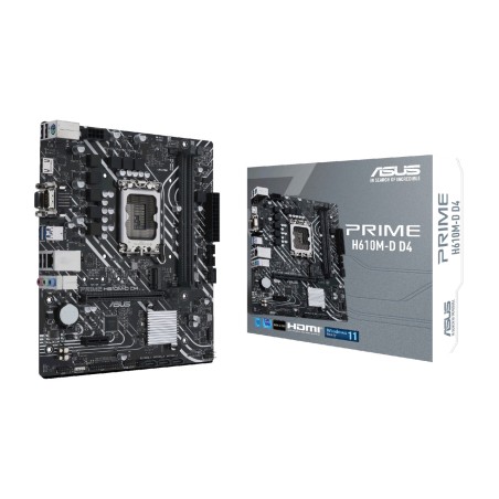 scheda madre micro atx per intel prime h610m-d d4 lga1700