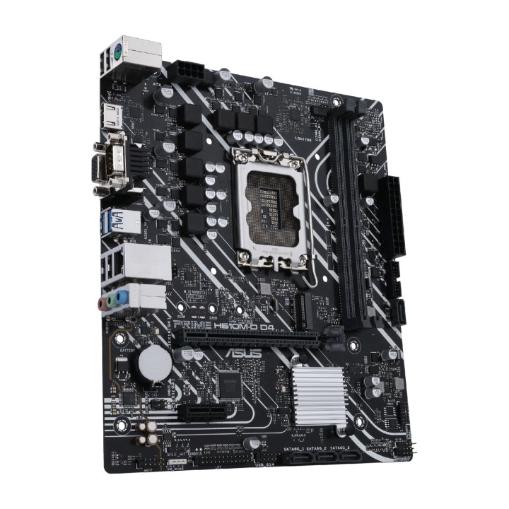 ASUS Placa base micro ATX para Intel PRIME H610M-D D4